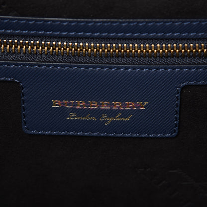 Burberry Trench Calfskin Alligator DK88 Lugggage Bag Midnight Blue 8 of 9
