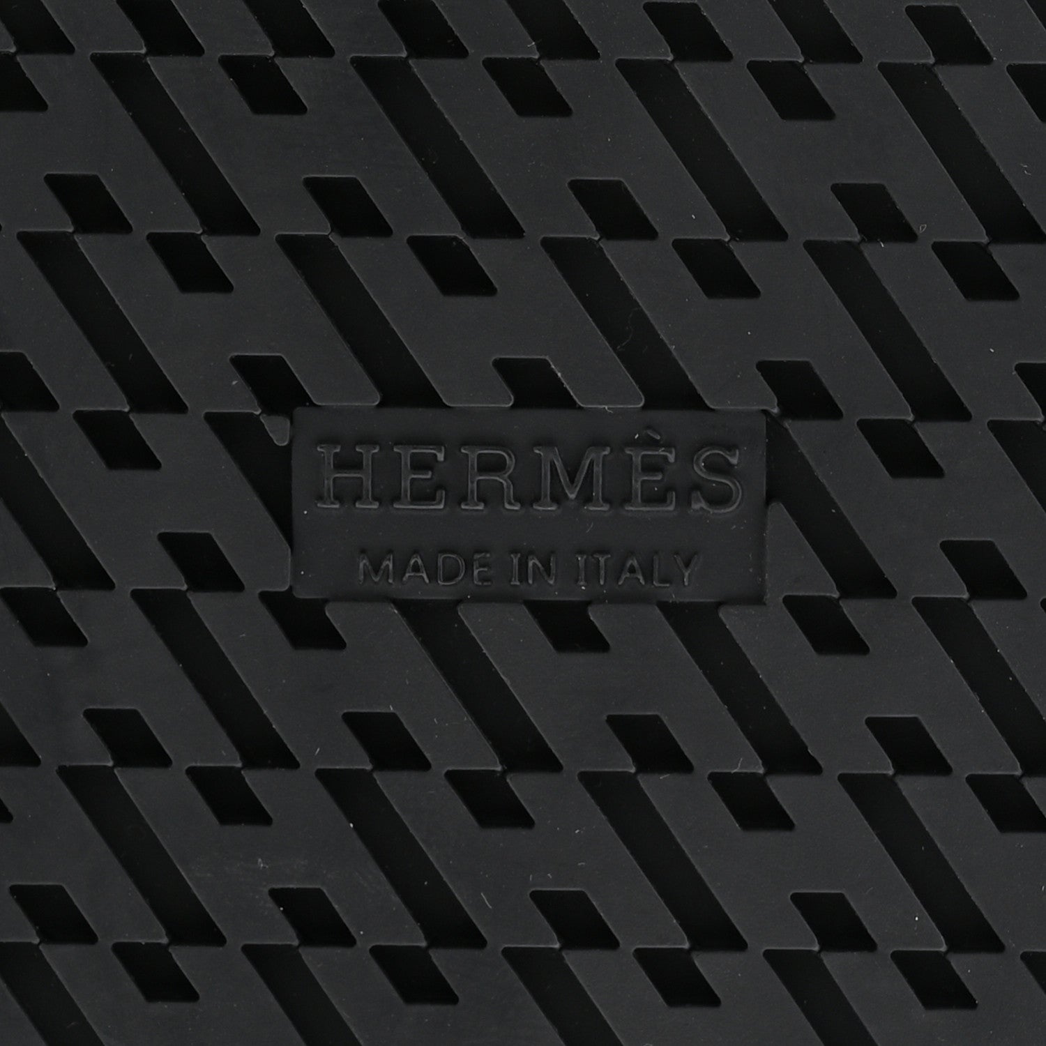 Hermes Calfskin Womens Chypre Sandals 38.5 Black 6 of 12