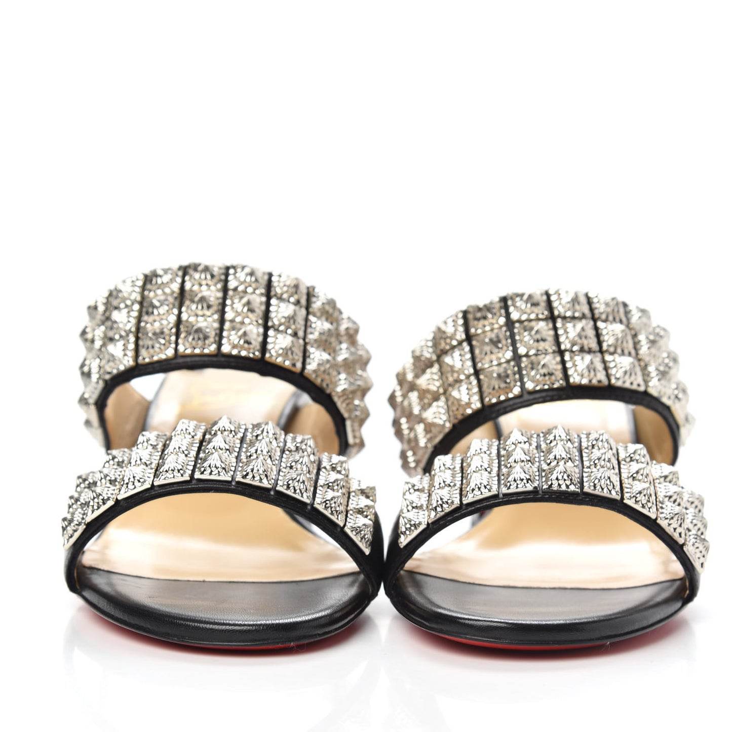 Nappa Myriadiam 55 Slide Sandals 36.5 Black