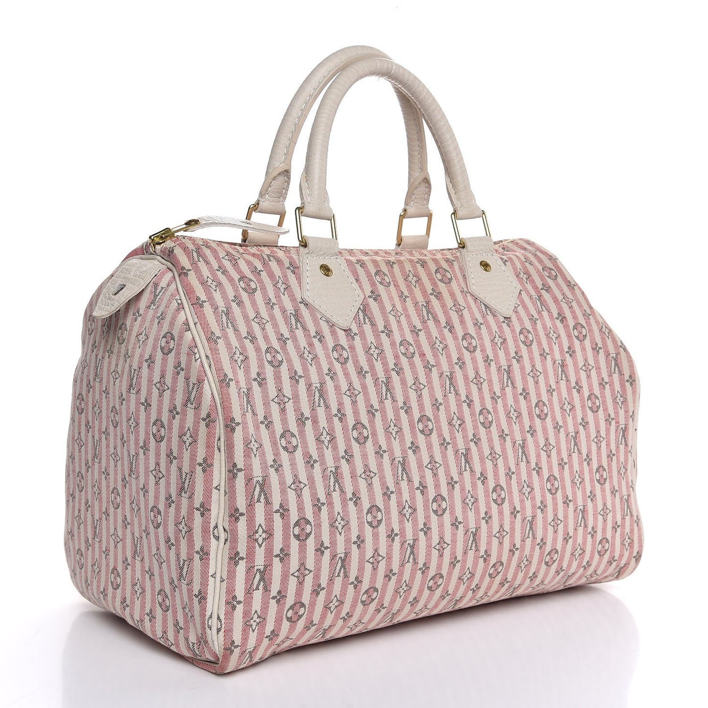 Mini Lin Croisette Speedy 30 Rouge