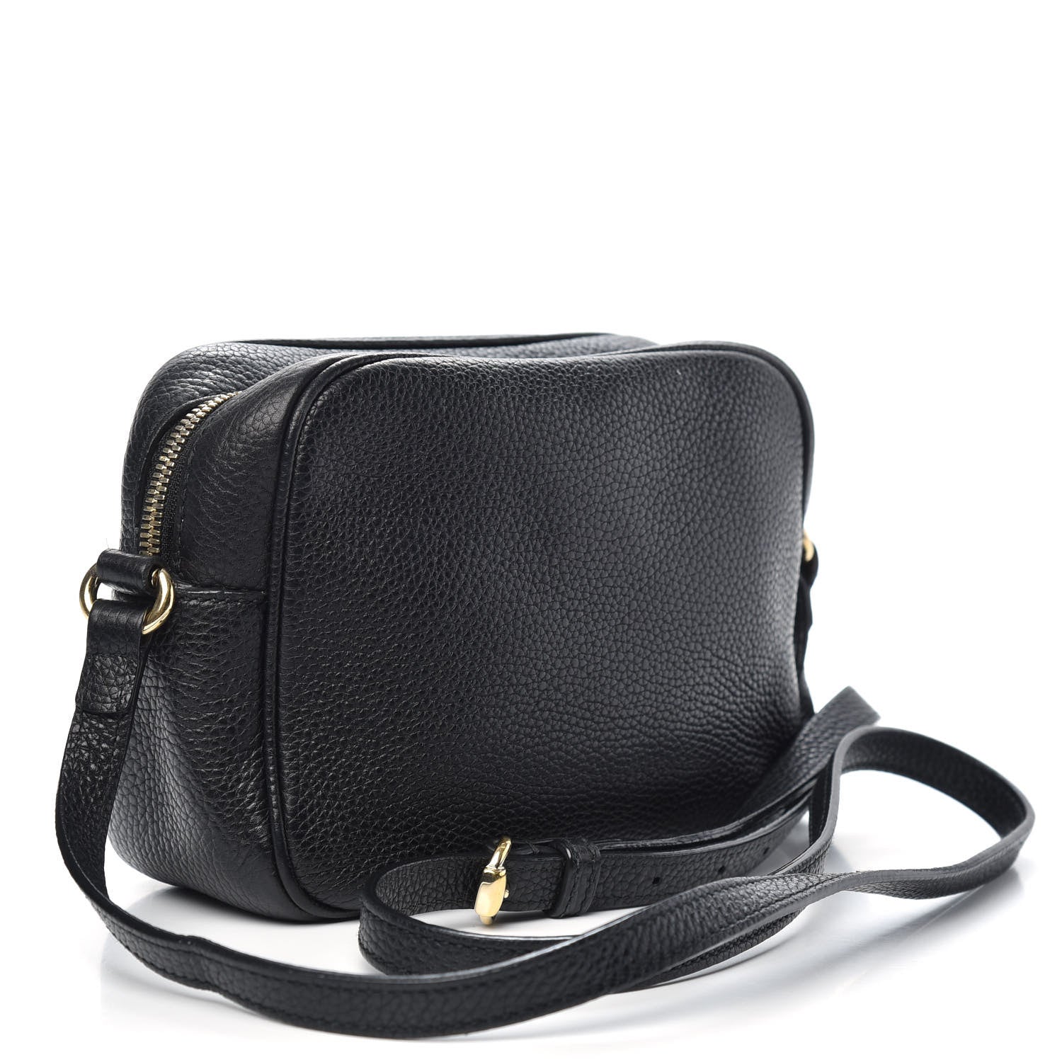 Gucci Pebbled Calfskin Small Soho Disco Bag Black 3 of 13