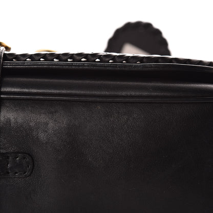 Gucci Calfskin Handmade Medium Flap Shoulder Bag Black 26 of 26