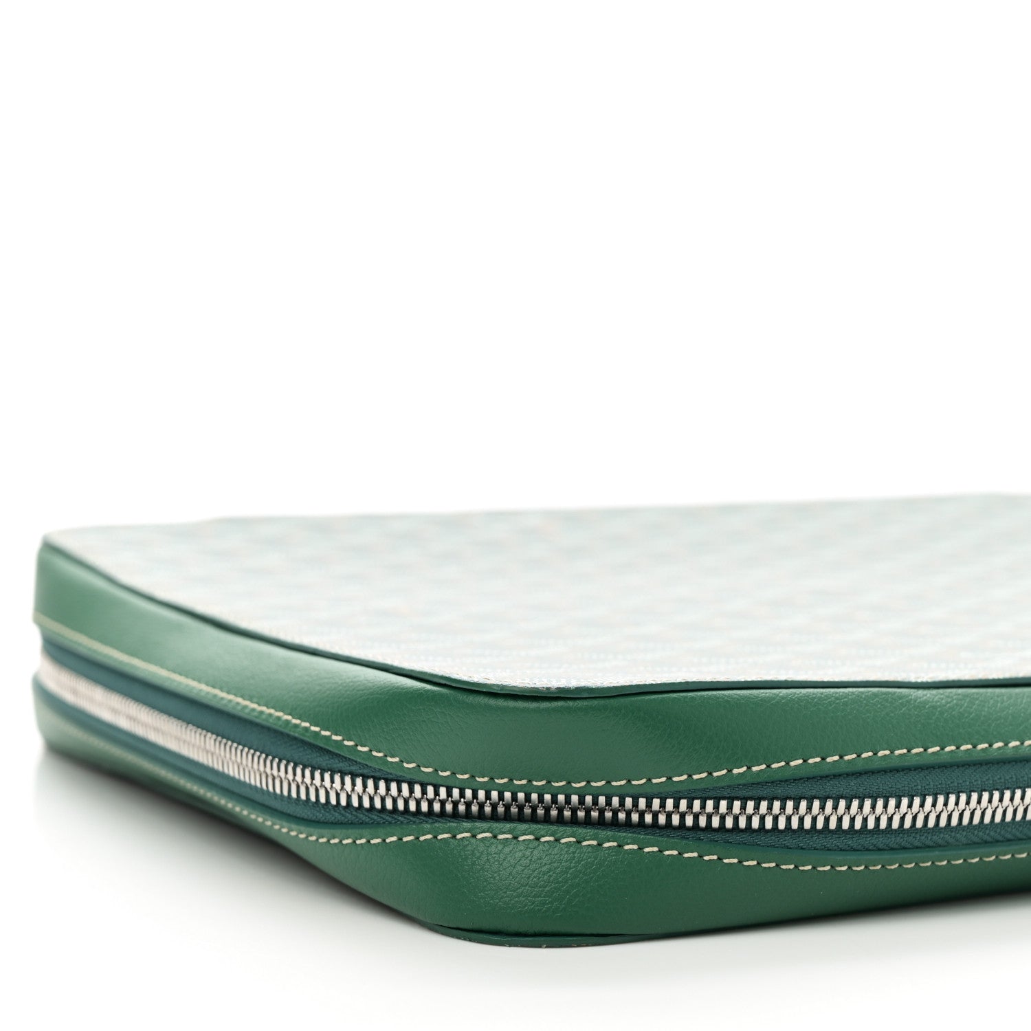 Goyard Goyardine Universal Companion Portfolio Green 8 of 9