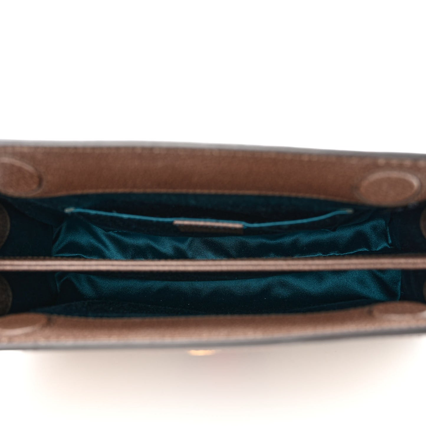 GG Supreme Monogram Web Small Ophidia Chain Shoulder Bag Brown