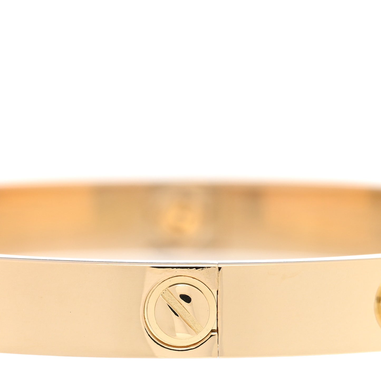 18K Yellow Gold LOVE Bracelet 17