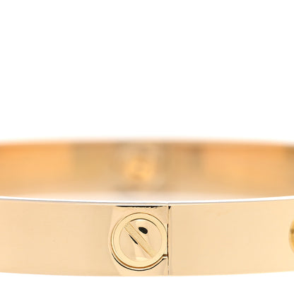Cartier 18K Yellow Gold LOVE Bracelet 17 4 of 7