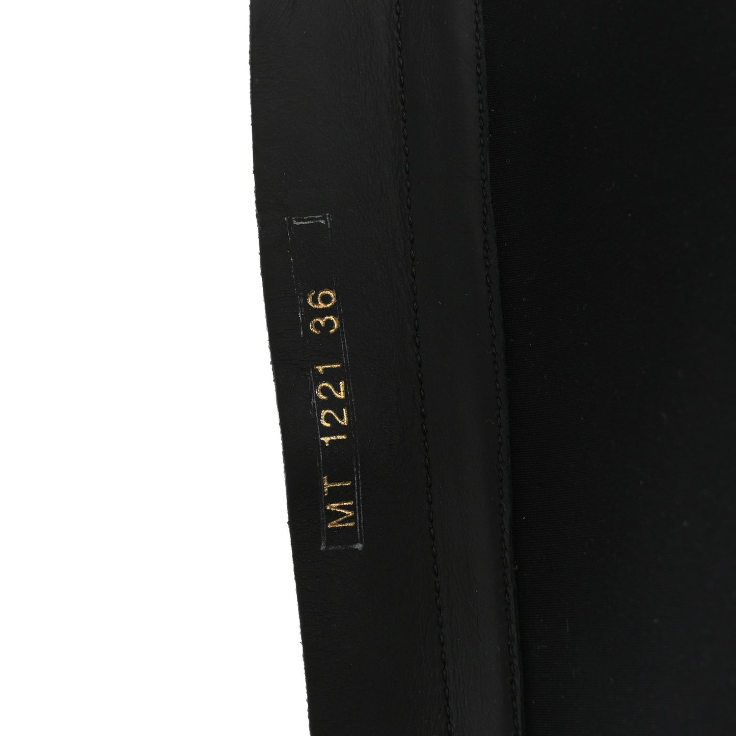 Nappa Stretch Dior Arcade High Boots 36 Black