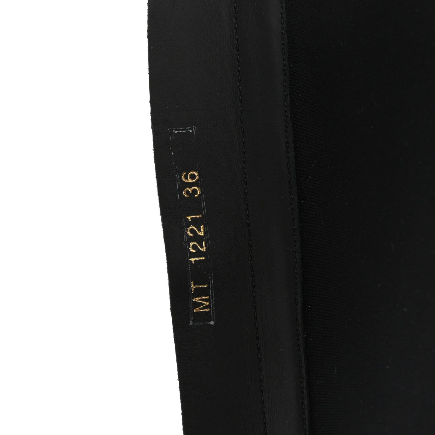 Christian Dior Nappa Stretch Dior Arcade High Boots 36 Black 8 of 9