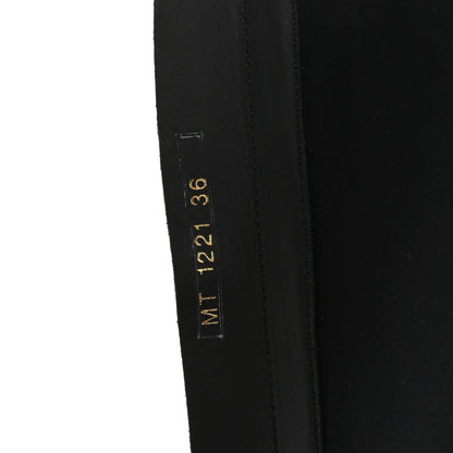 Christian Dior Nappa Stretch Dior Arcade High Boots 36 Black 8 of 9
