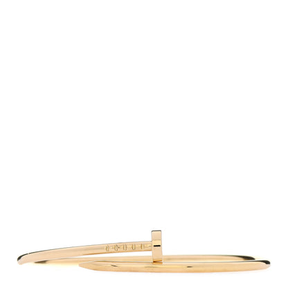 Cartier 18K Yellow Gold Small Juste Un Clou Bracelet 17 1 of 3