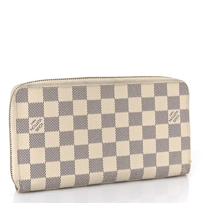 Louis Vuitton Damier Azur Zippy Organizer Wallet 3 of 10
