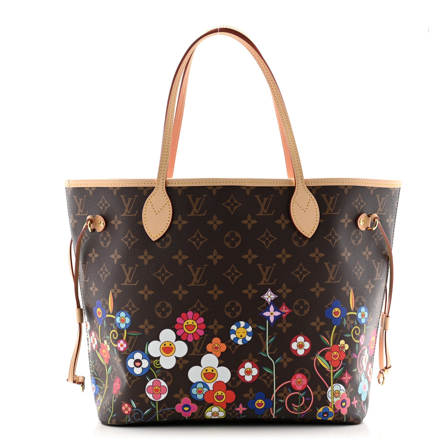 LV X TM Monogram Flowers Neverfull MM