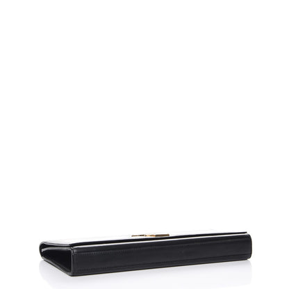 Saint Laurent Calfskin Classic Monogram Clutch Black 4 of 7