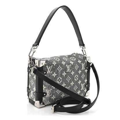 Louis Vuitton Monogram Jacquard Denim Side Trunk Grey 3 of 9