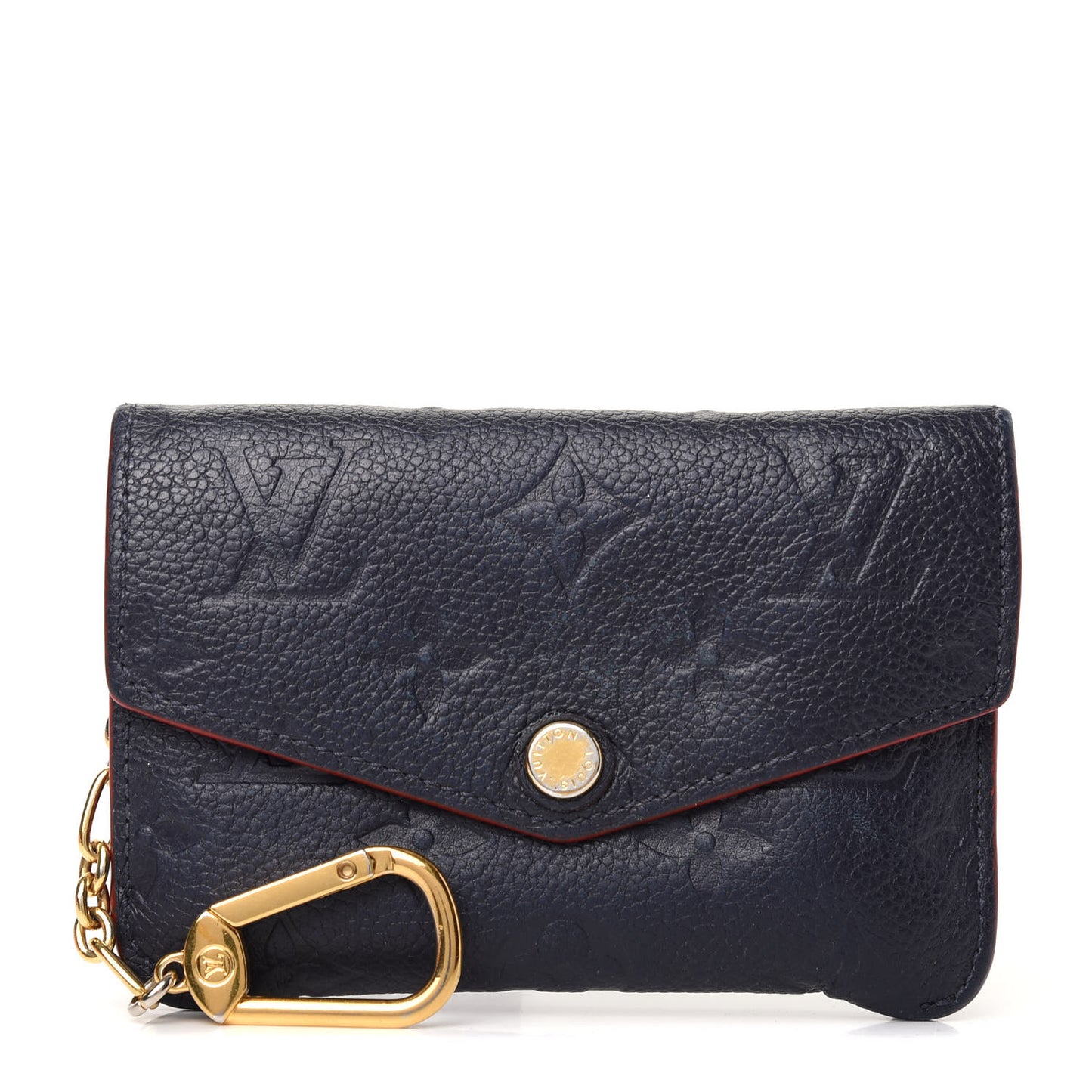 Empreinte Key Pouch Marine Rouge