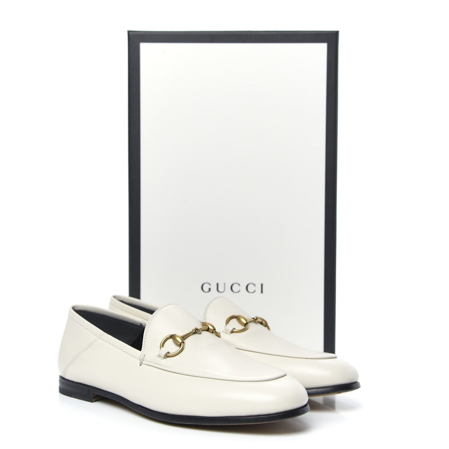 Lambskin Womens Brixton Horsebit Loafers 36 Mystic White