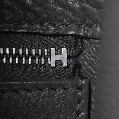 Hermes Togo Horseshoe Tri Color Kelly Retourne 40 Etain Gris Tourterelle Graphite 29 of 41