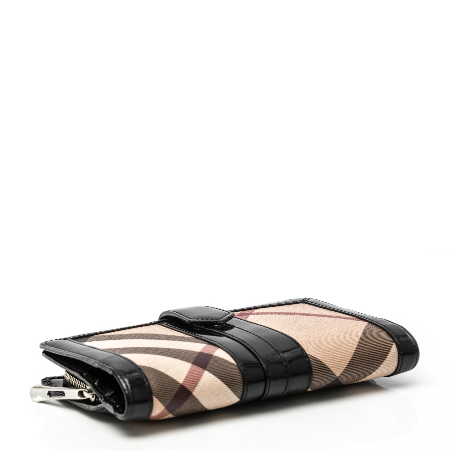 Burberry Supernova Check Continental Wallet Black 4 of 8