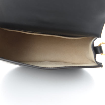 Chloe Calfskin Suede Medium Nile Bracelet Bag Black 5 of 14