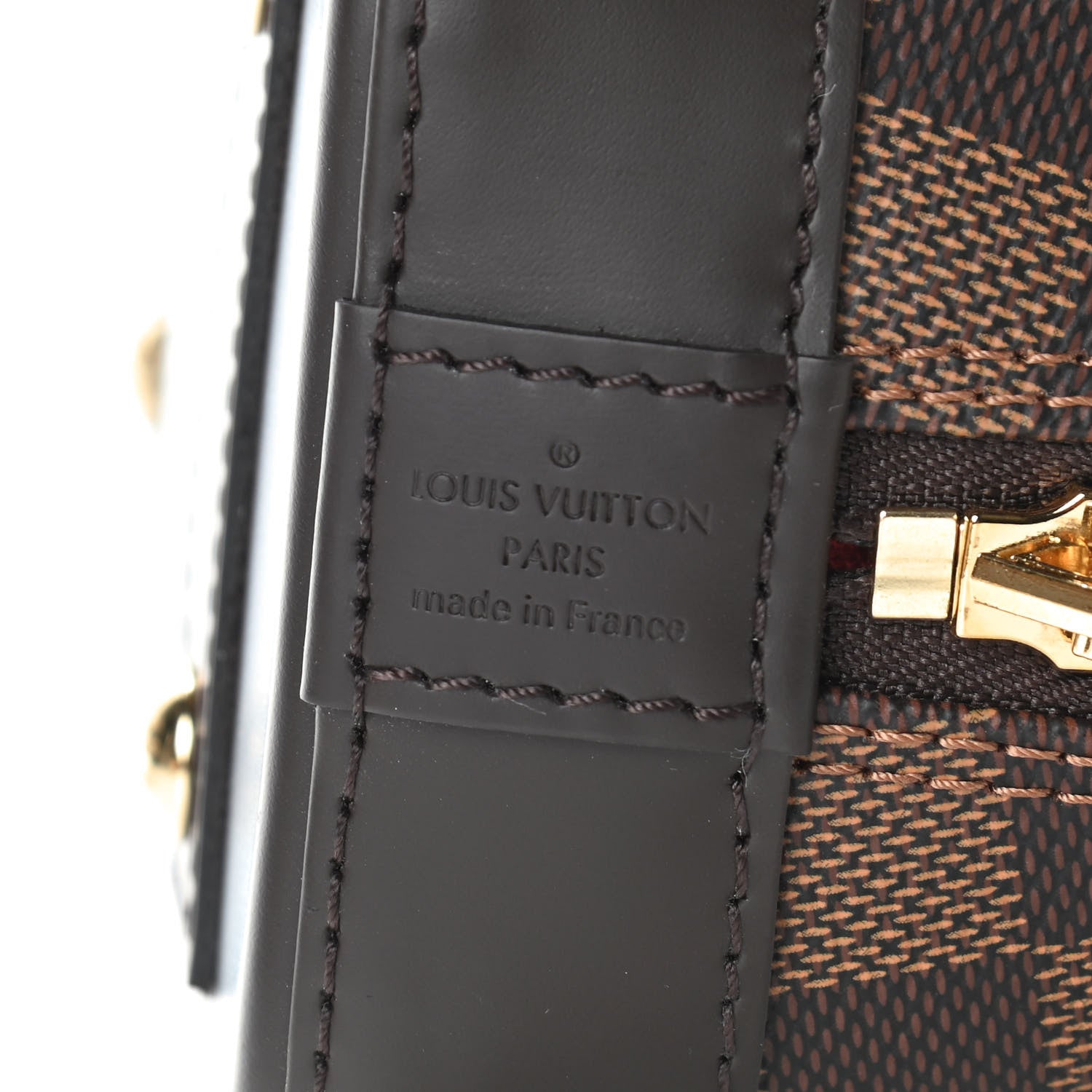 Louis Vuitton Damier Ebene Alma BB 8 of 8