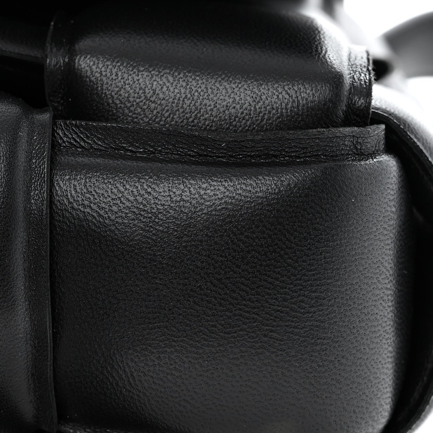 Bottega Veneta Nappa Maxi Intreccio Padded Cassette Crossbody Bag Black 12 of 15