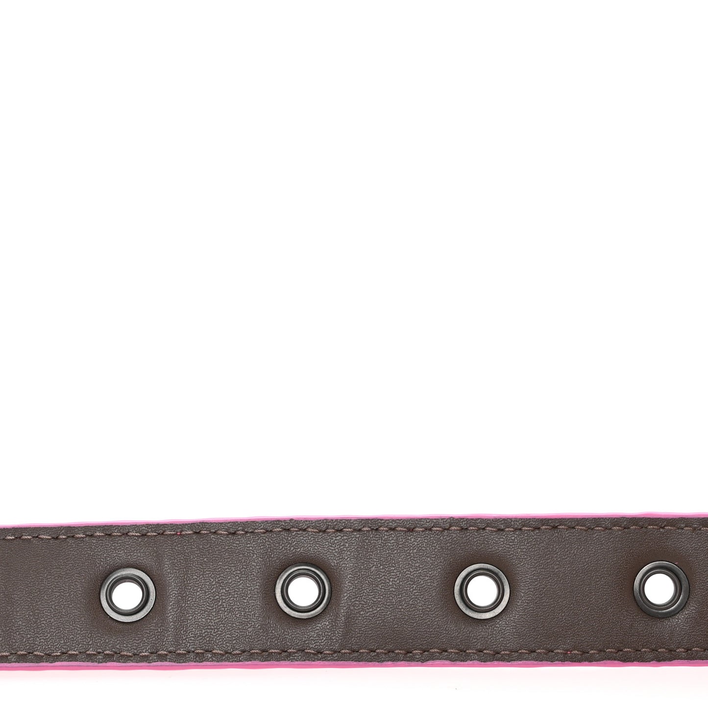 Nappa Intrecciato Belt 85 34 Pink