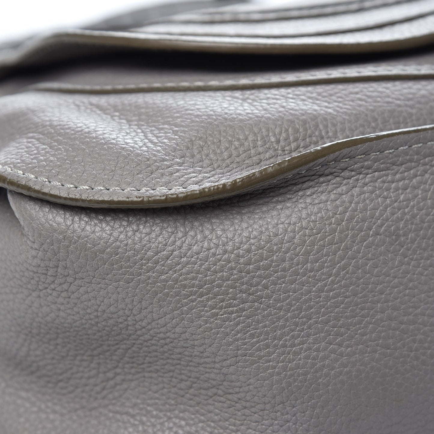 Calfskin Medium Marcie Satchel Cashmere Grey