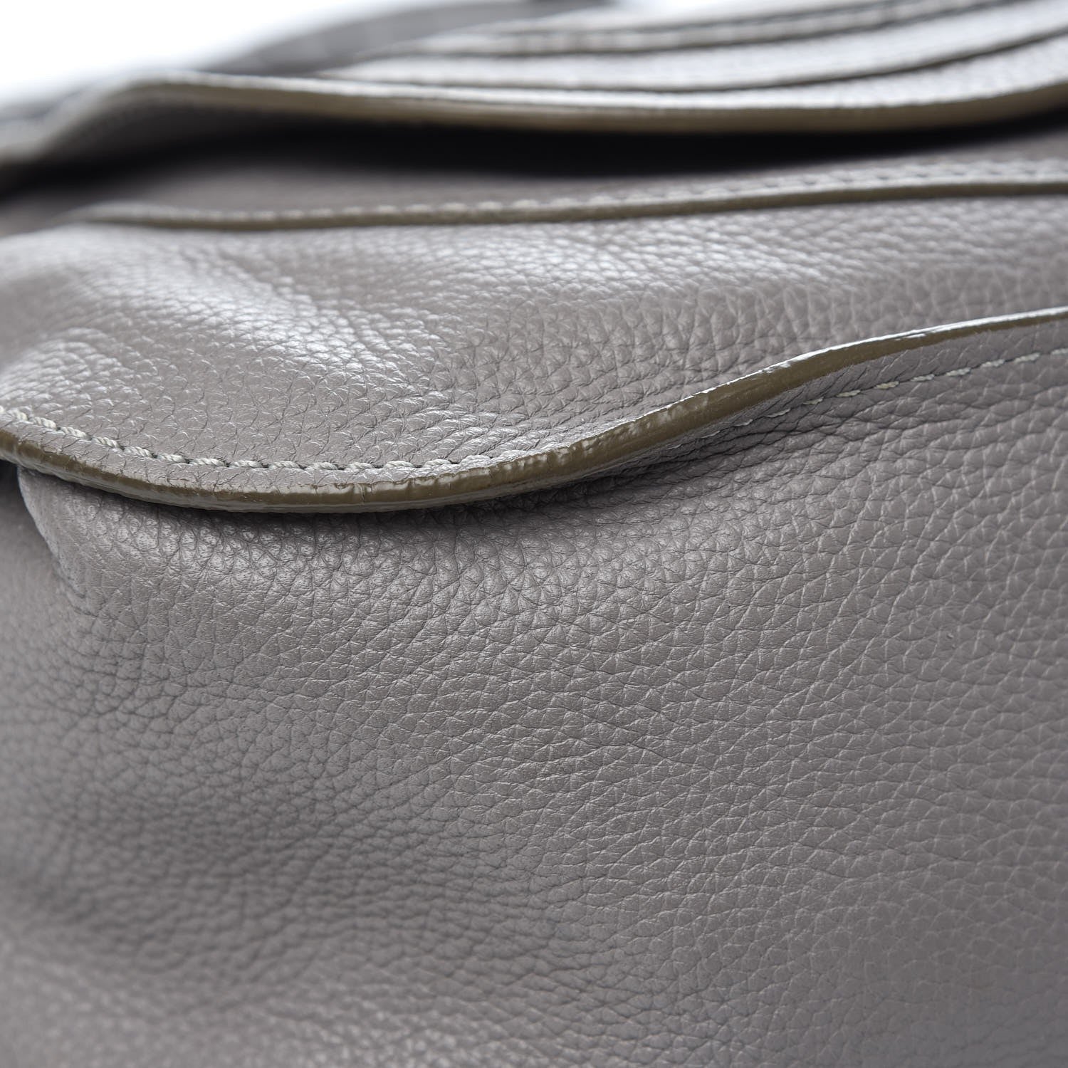 Chloe Calfskin Medium Marcie Satchel Cashmere Grey 11 of 13
