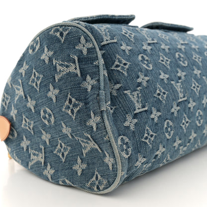 Louis Vuitton Monogram Denim Neo Speedy Blue 8 of 11