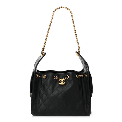 Chanel Caviar Quilted Small Chanel 25 Handbag Black 2 of 19