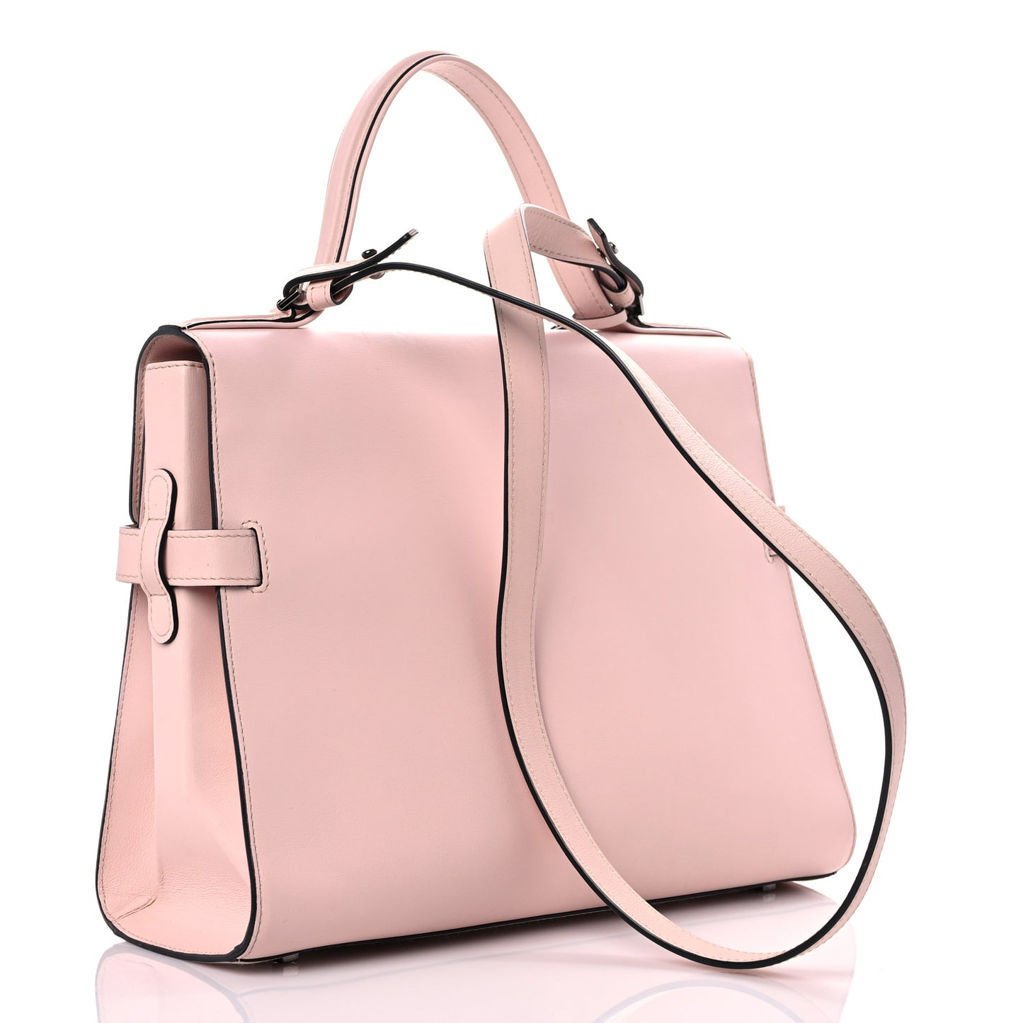 Calfskin GM Tempete Satchel Nude