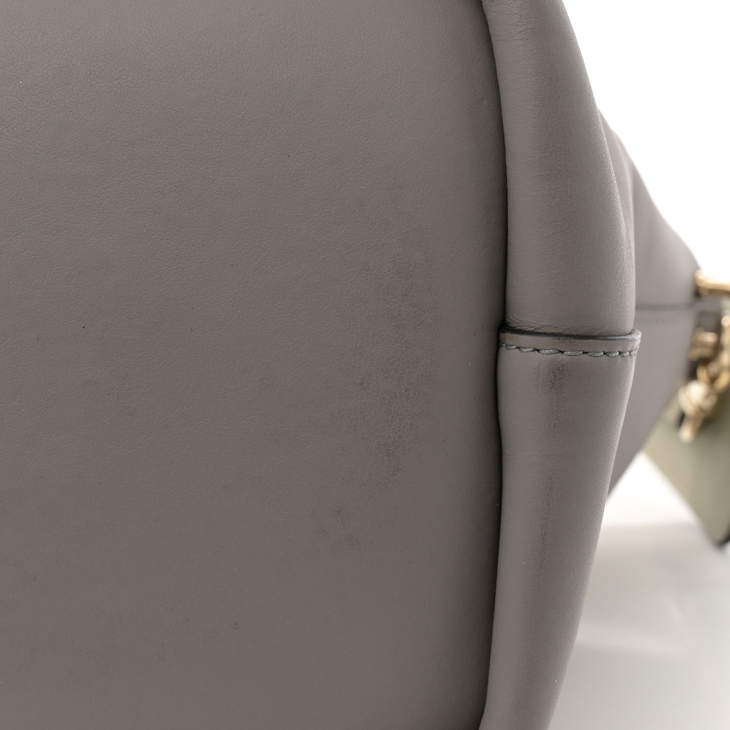 Chloe Smooth Calfskin Medium Baylee Tote Street Grey Rope Beige 12 of 12