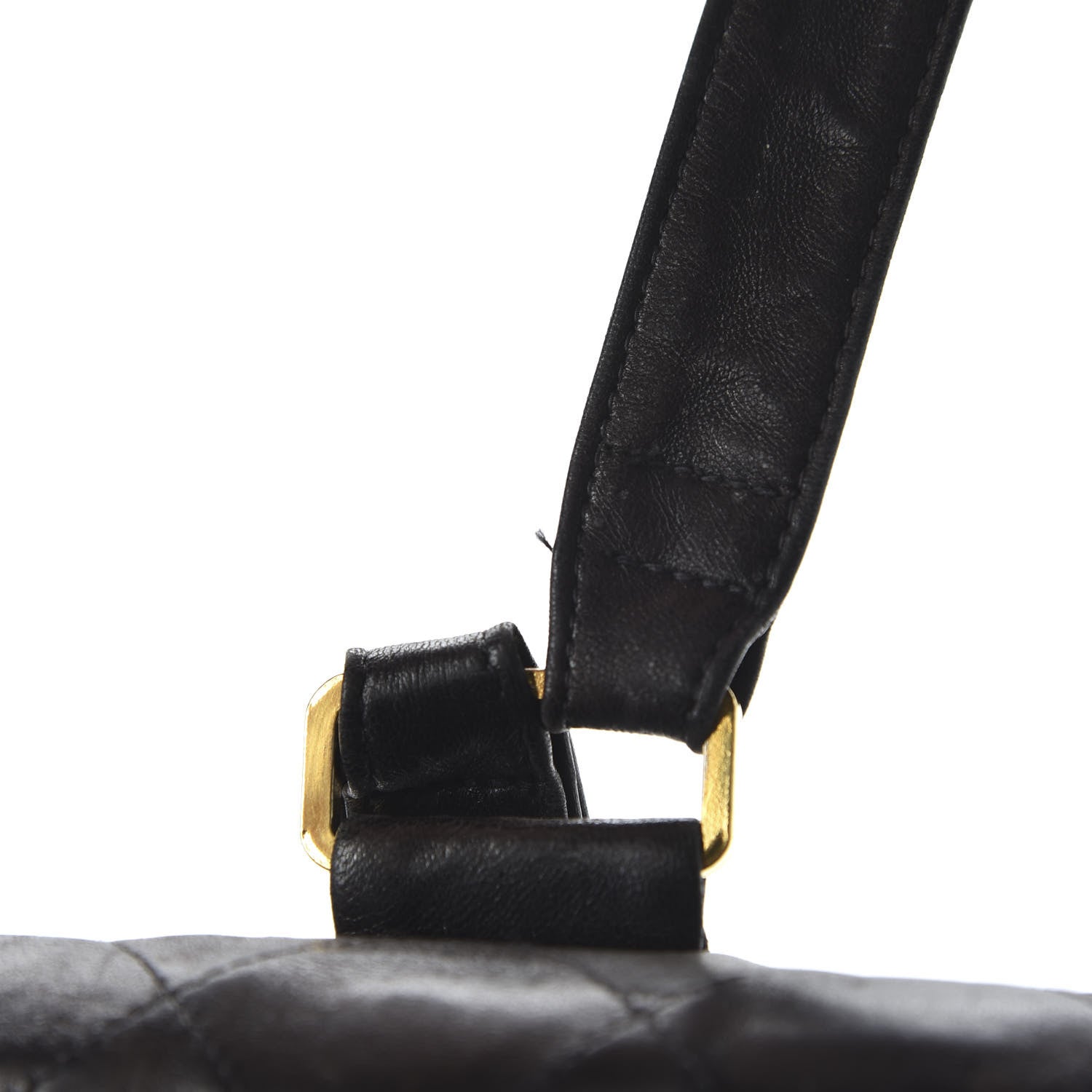 Chanel Lambskin Quilted Backpack Black 9 of 9