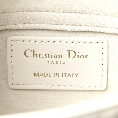 Christian Dior Lambskin Cannage Micro Lady D-Joy Latte 6 of 11