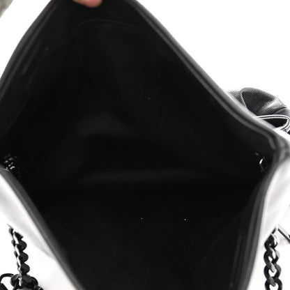 Saint Laurent Grain De Poudre Medium West Hollywood Monogram Fold-Over Black 5 of 10