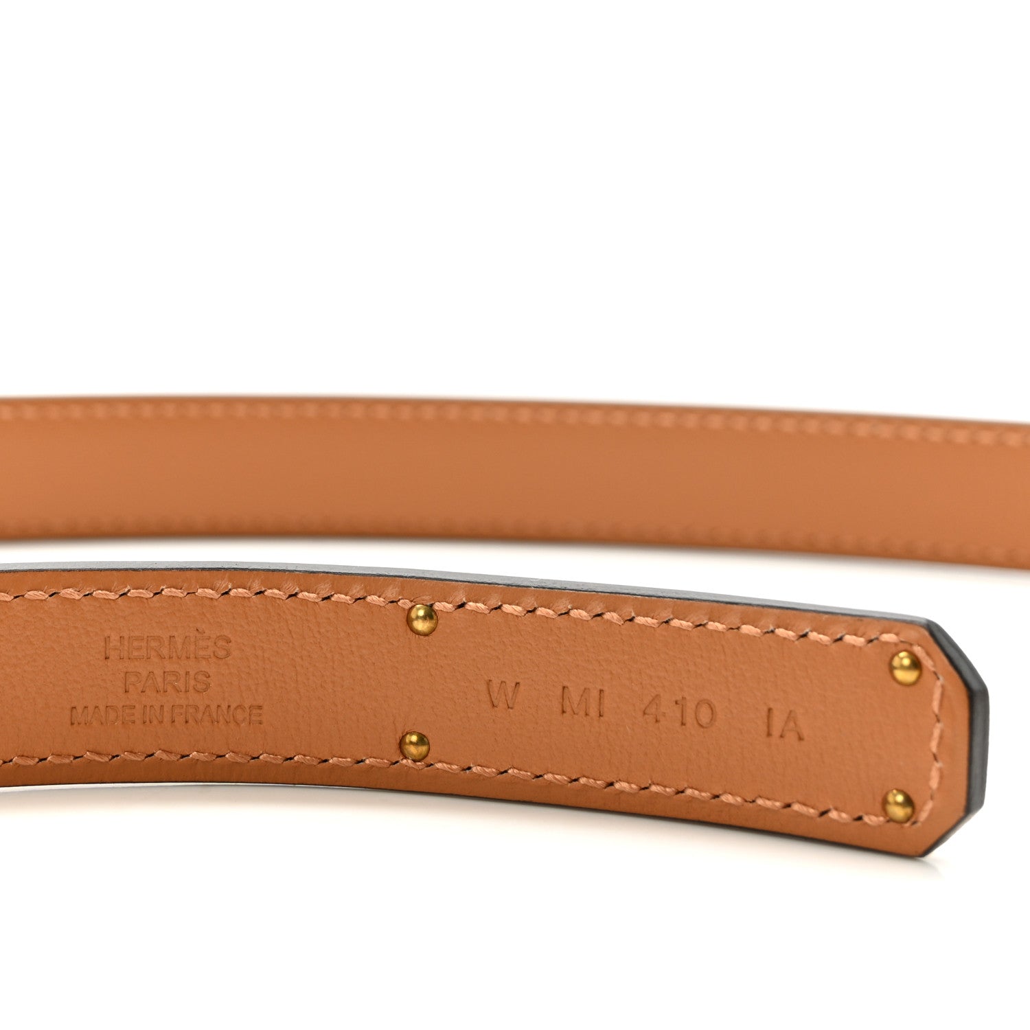 Hermes Epsom Kelly Belt Gold 4 of 5
