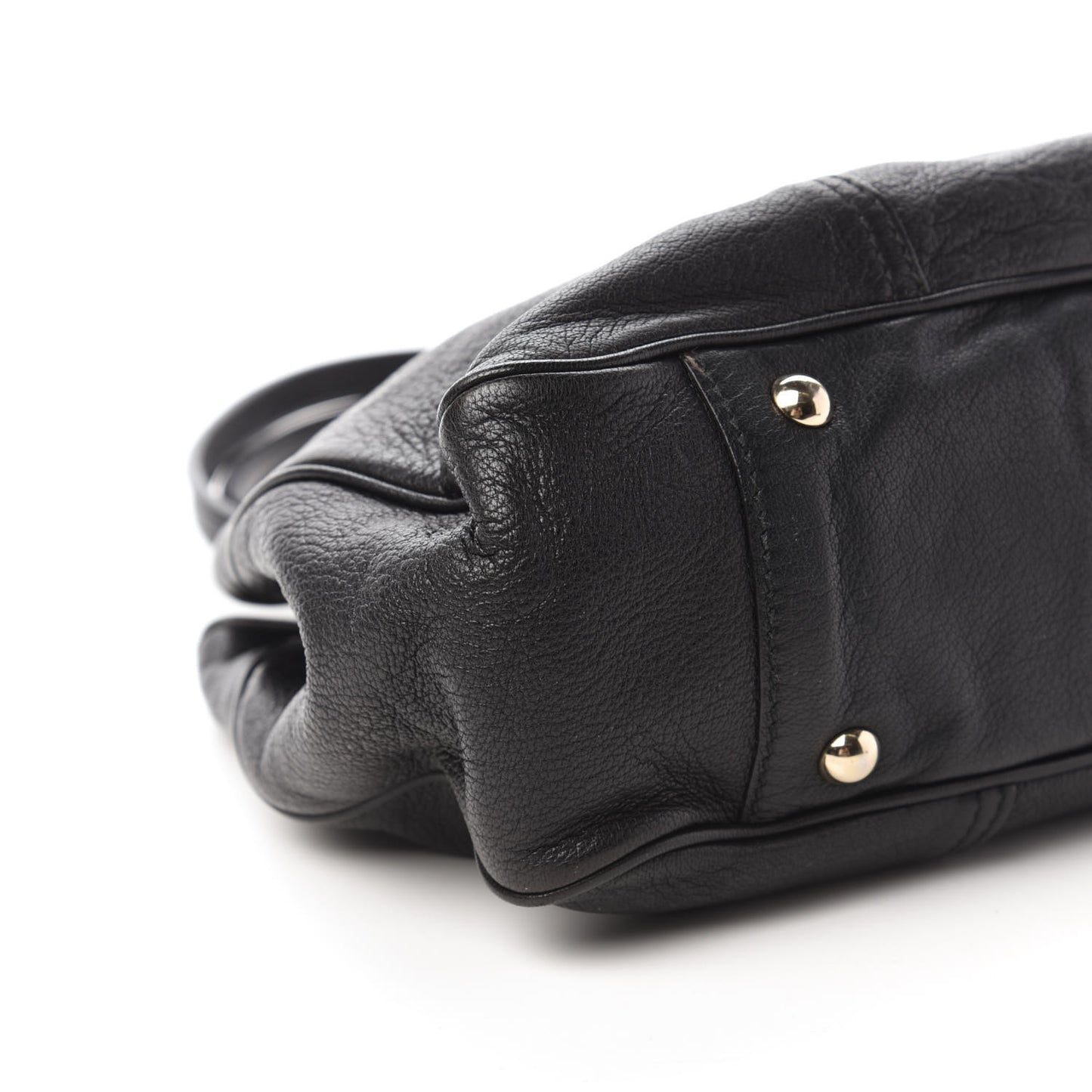 Calfskin Medium Princy Tote Black