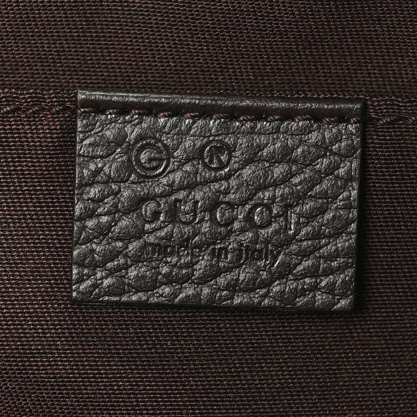 Monogram Belt Bag Dark Brown