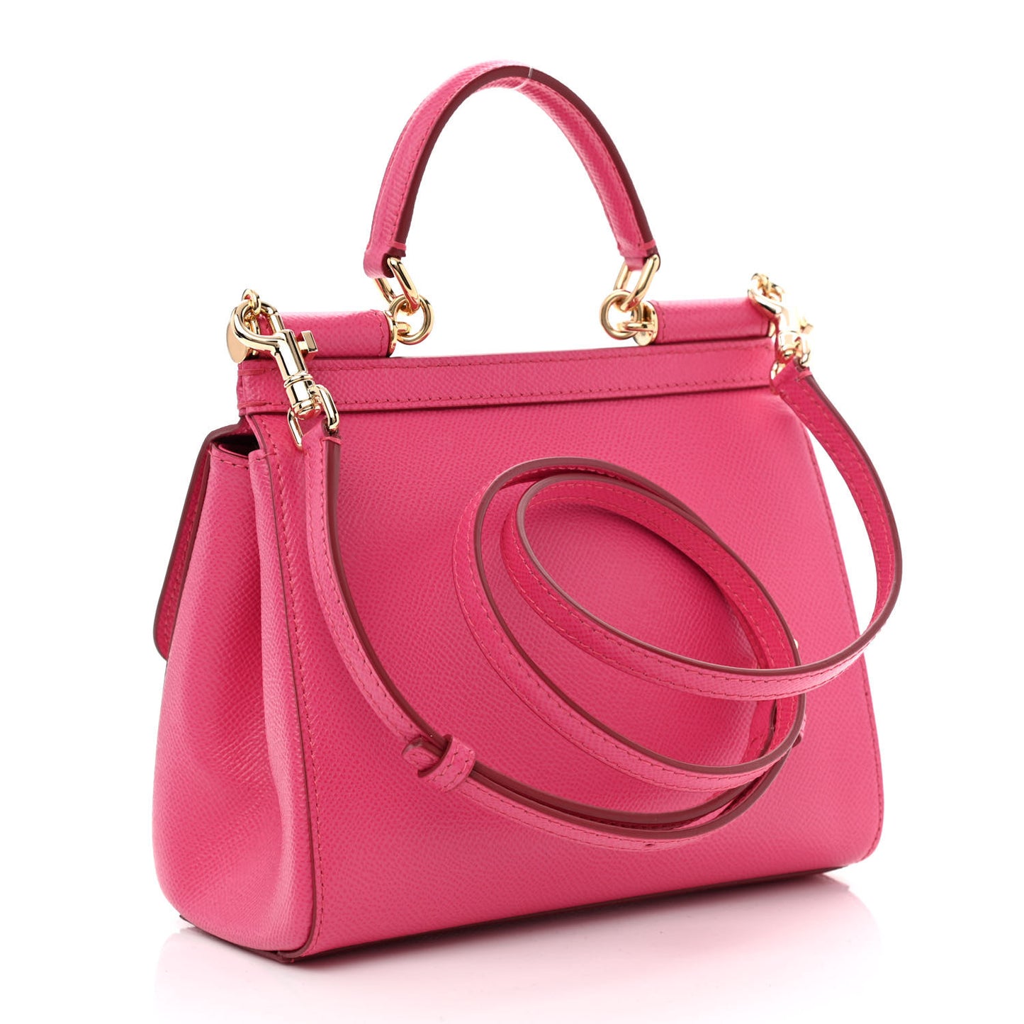 Dauphine Small Miss Sicily Satchel Pink