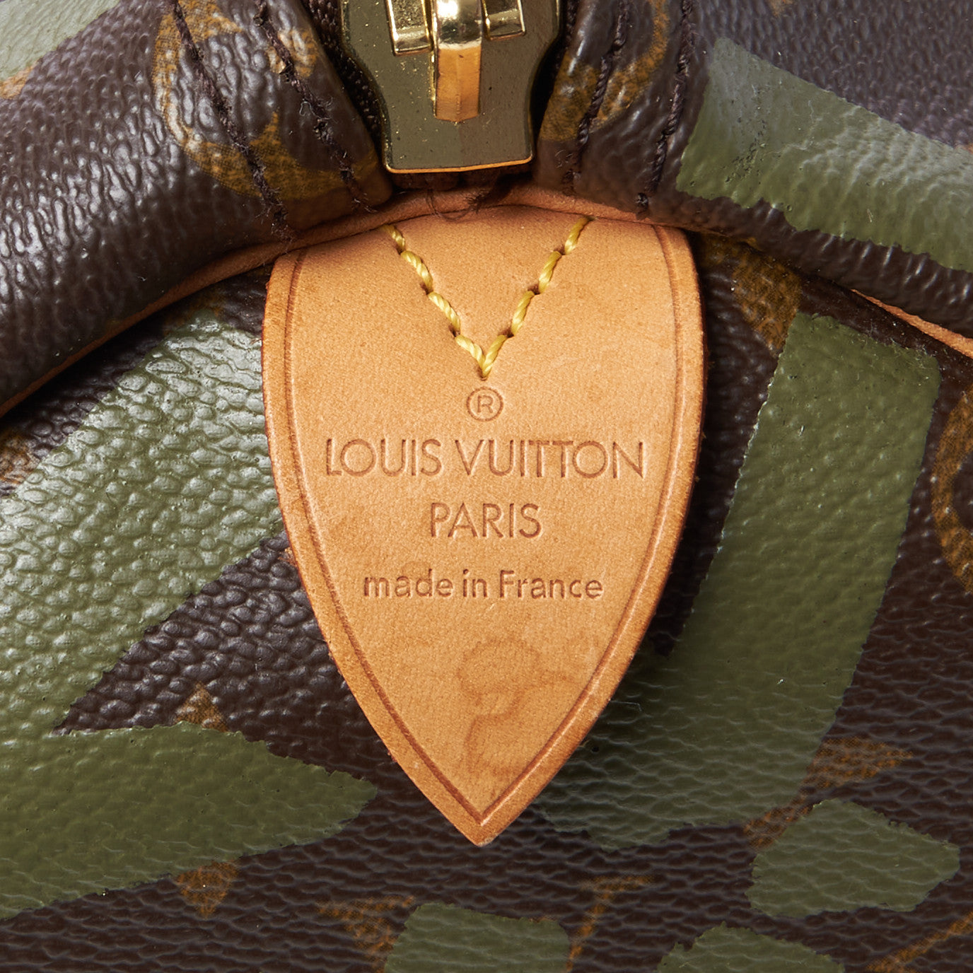 Louis Vuitton Graffiti Keepall 50 Kaki 9 of 10