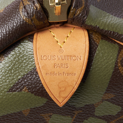 Louis Vuitton Graffiti Keepall 50 Kaki 9 of 10