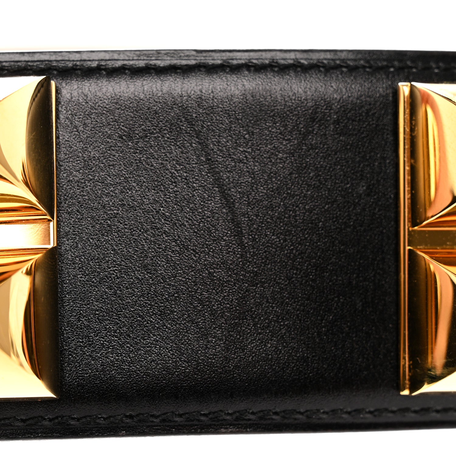 Hermes Box Collier De Chien CDC Belt 80 32 Black 9 of 14