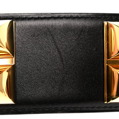 Hermes Box Collier De Chien CDC Belt 80 32 Black 9 of 14