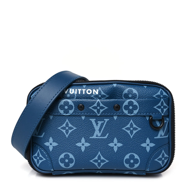 Louis Vuitton Monogram Alpha Wearable Wallet Atlantic Blue 1409507