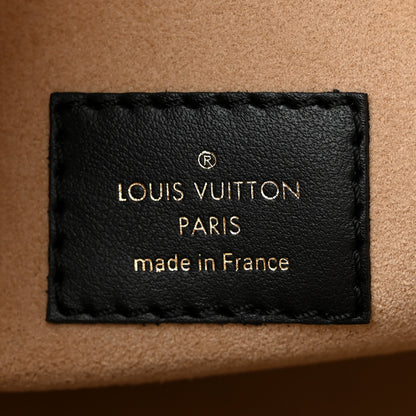 Louis Vuitton Calfskin Monogram On My Side MM Laurier Green Toffee Latte Beige 6 of 10