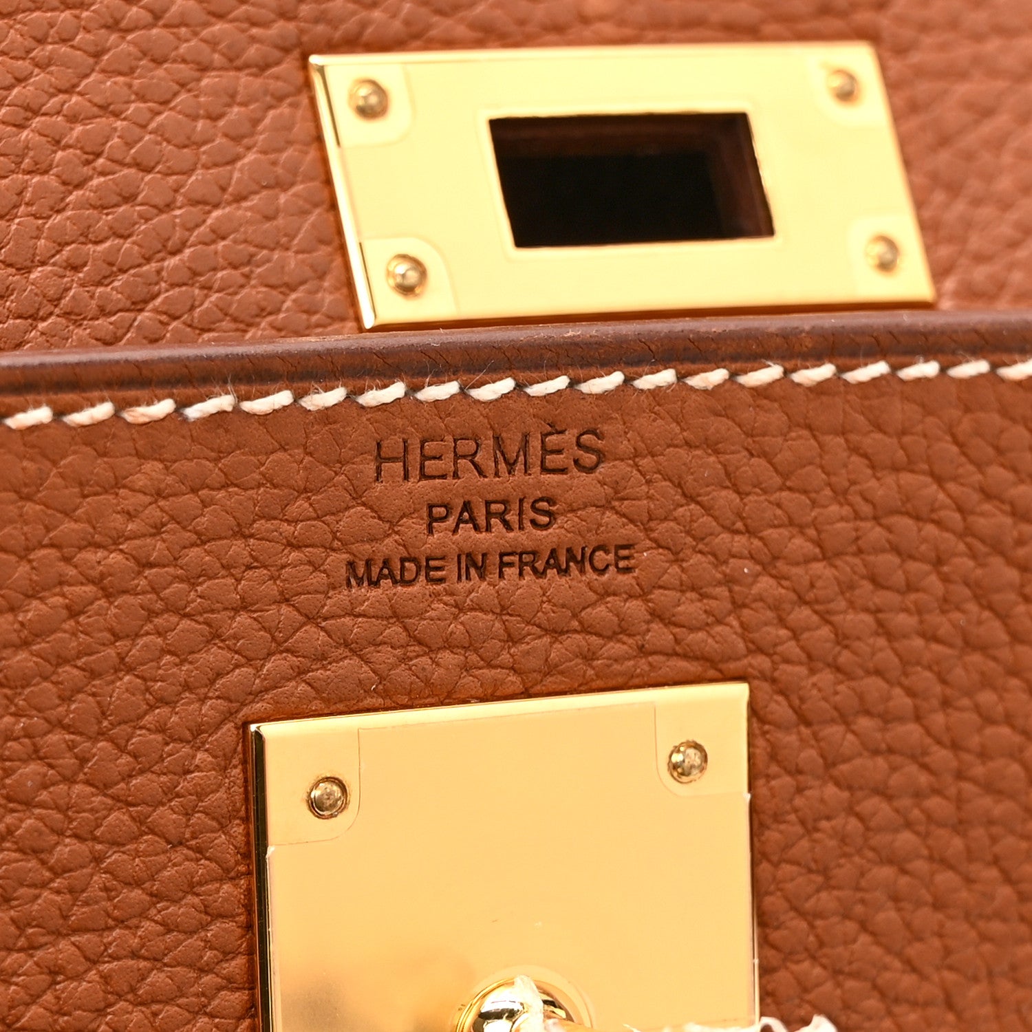 Hermes Barenia Faubourg Kelly Retourne 28 Fauve 6 of 12