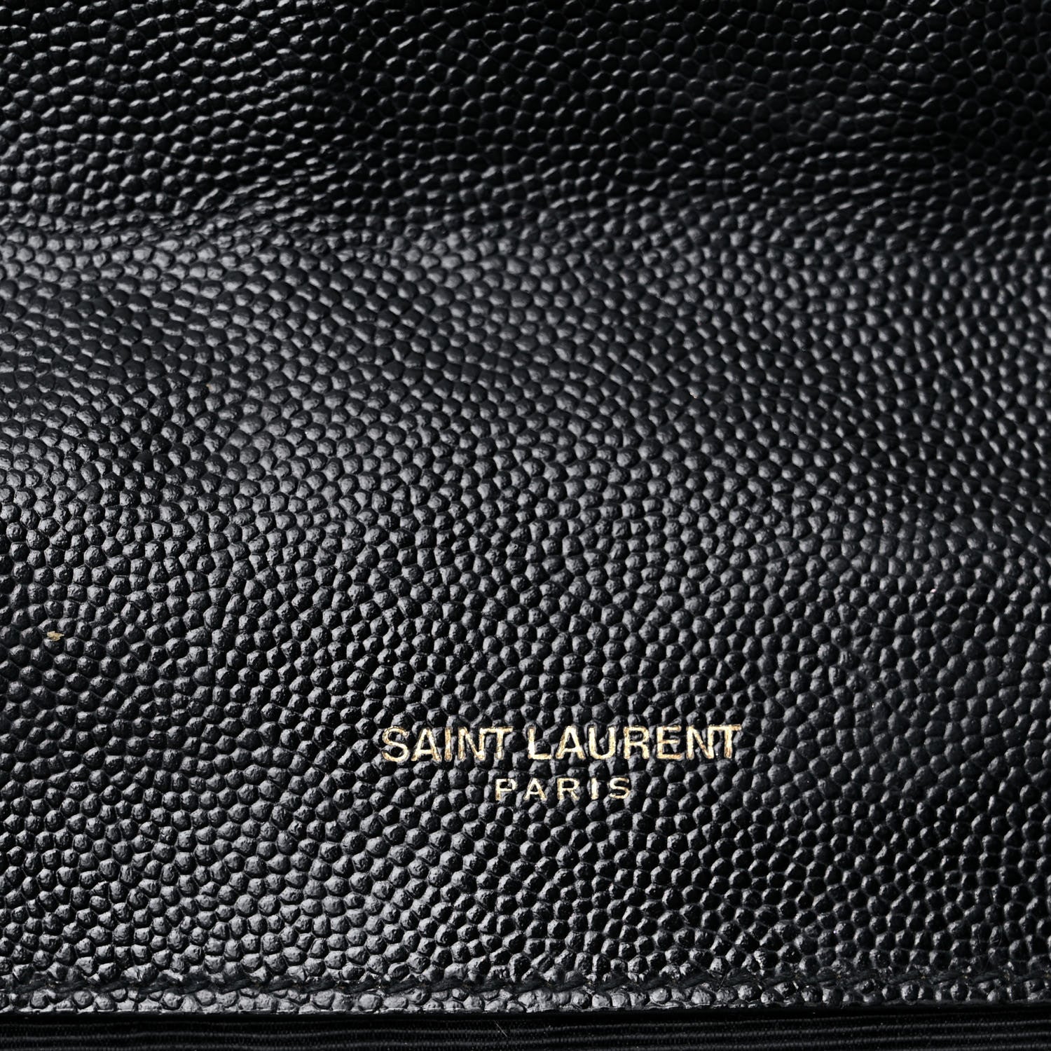Saint Laurent Grain De Poudre Textured Mixed Matelasse Large Triquilt Monogram Satchel Black 7 of 28
