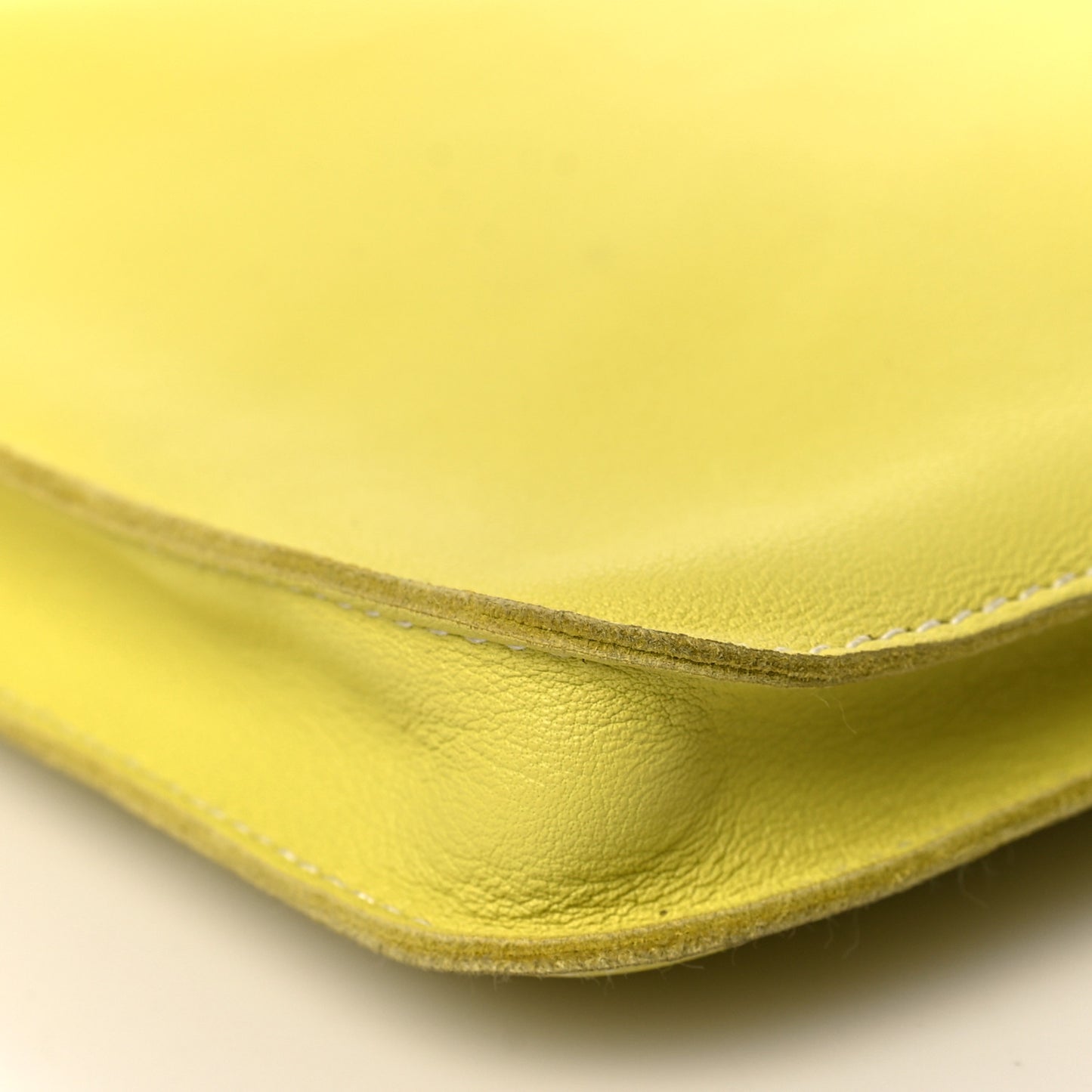 Lambskin Clou De Selle Pouch Sulphur