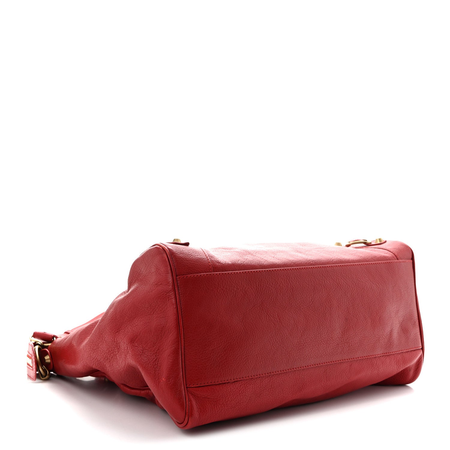 Balenciaga Sugar Goatskin Classic Gold Hardware Velo Rouge Coquelicot 5 of 15
