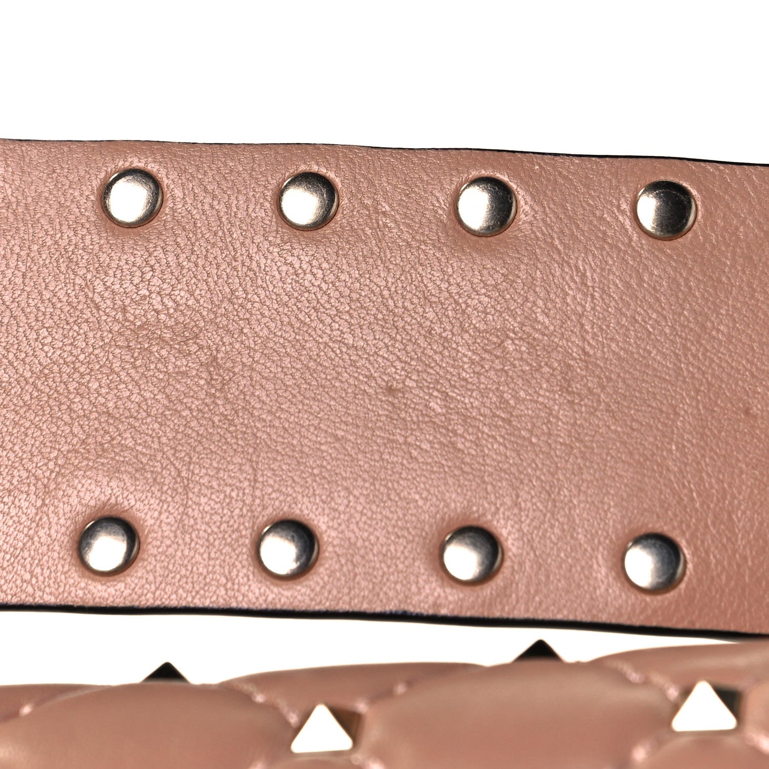 Valentino Garavani Nappa Medium Rockstud Spike Shoulder Bag Soft Noisette 10 of 11